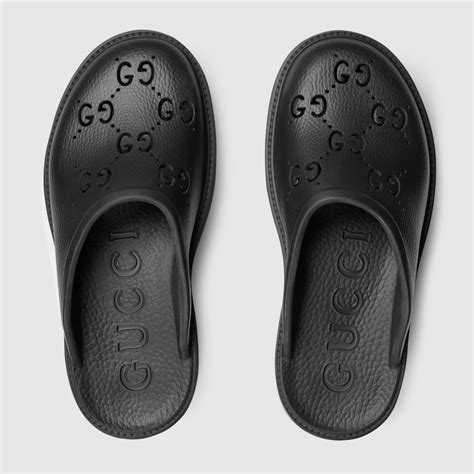 black sandals gucci|Gucci closed toe sandals.